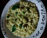 Foto do passo 12 de Risoto de ervilhas e hortelã (Risoto de ervilhas e menta) - receita fácil maravilhosa