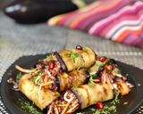 Une image de l'étape 5 de Rouleaux d'aubergine grillés.