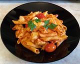 Olasz csirkés-mozzarellás penne recept fázis 8 fotója