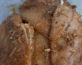 Foto langkah ke 1 dari resep Chicken Steak Carbonara Creamy Sauce.