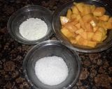 A picture of step 1 of Mango kulfi.