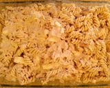 Foto del paso 8 de la receta: Pasta picante con pollo y gratinada con queso🍝