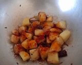 A picture of step 3 of Tangy Potato Curry.