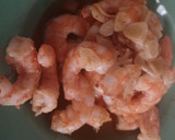 Foto del paso 1 de la receta: Meloso de arroz y setas con gambas al ajillo