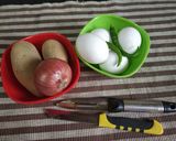 স্প্যানিশ অমলেট,(Spanish omlette, Tortilla de patatas recipe in রেসিপি ধাপ - 1 ছবি