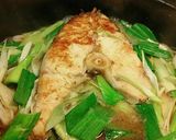 麻油蒜苗鮮魚的食譜步驟5照片
