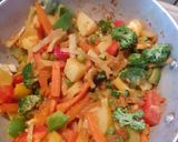 A picture of step 3 of Mix vegetables.