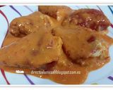 Foto del paso 8 de la receta: Pimientos del piquillo rellenos de merluza y langostinos