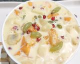 A picture of step 7 of Fruit custard.