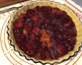 Une image de l'étape 3 de Tarte prunes et vanille (pâte brisée pêche rhubarbe).