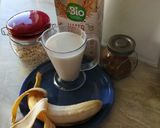 Banános-fahéjas zabkása /Vegán/ recept fázis 1 fotója