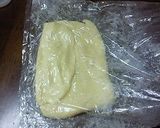 A picture of step 2 of Tart Crust with a Plastic Bag.