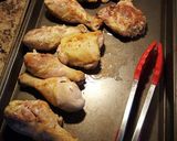 A picture of step 4 of Arroz con Pollo.