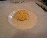 A picture of step 2 of Easy Appetizer with Gyoza Skins, Corn, and Potato.