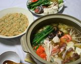 A picture of step 5 of Miso-flavored Chanko Nabe (Hot Pot).