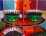 A picture of step 10 of Vickys Halloween Cake Picks/Toppers, Decorating Ideas.