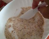 A picture of step 2 of AMIEs Sweet POTATO Cake.