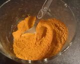 A picture of step 2 of Chicken Jalfrezi.