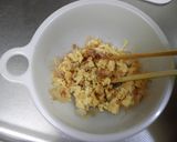 A picture of step 1 of Real Nori Seaweed and Egg Rice Balls.