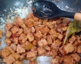 Foto langkah ke 5 dari resep Nasi Uduk Bunga Telang.