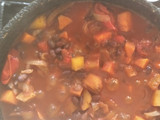 Guisito vegetariano de otoño