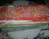 Foto langkah ke 5 dari resep Rainbow Cake Mudah.