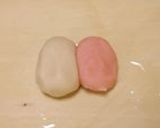 A picture of step 7 of Peach Nerikiri (Sweet Bean Paste Confections) - Easy Wagashi to Make for Dolls' Festival.
