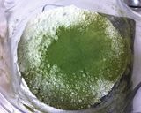 A picture of step 3 of White Chocolate × Matcha Muffins.