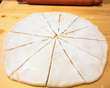Sajtos (mascarponés) kiflik recept fázis 4 fotója