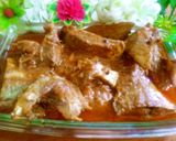 A picture of step 6 of Fish qorma with chpati.