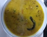 A picture of step 2 of Tovar dal tadka.