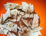 Házi torilla chips recept fázis 3 fotója