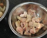 A picture of step 6 of Mushrooms and Chestnuts in Autumn-Coloured Paella.