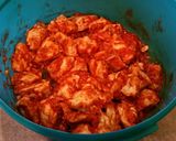 A picture of step 2 of Mike's Easy Garlic Pizza Bites.
