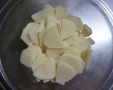 A picture of step 1 of Potato Dumplings with Sweet & Savory Sauce.