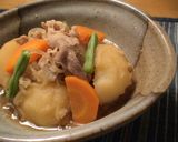 A picture of step 5 of Simple Standard Nikujaga.