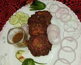 A picture of step 8 of A-1 Peshawri Beef chapli kabab.
