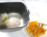 A picture of step 3 of Pull-Apart Bread Rolls with 50% Kabocha Squash.