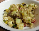 A picture of step 5 of Quinoa Tabbouleh.