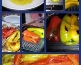A picture of step 3 of AMIEs Grilled Peppers.