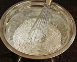 A picture of step 3 of Vanilla Cake Roll with Cranberry Mousse Filling.