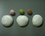 A picture of step 8 of An-mitsu with Panda Shiratama Mochi Dumplings.