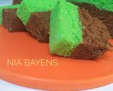 Foto langkah ke 7 dari resep 🍰bolu kukus pandan coklat🍰 (2 telur,takaran sdm👌).