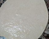 A picture of step 2 of Malabar Parantha /Parotta /Kerela Parantha.