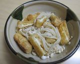 A picture of step 4 of Aburaage and Enoki sin Ponzu Sauce.