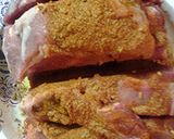 A picture of step 3 of Woodears cooked with pork and sauerkraut.