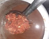A picture of step 5 of Dal makhani.