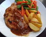 Foto langkah ke 7 dari resep Chicken Steak Barbecue.