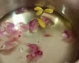 A picture of step 2 of Rose Tea.