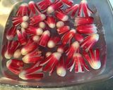 Une image de l'étape 4 de Jardin de fleurs de radis roses tartinade feta citron ciboulette.